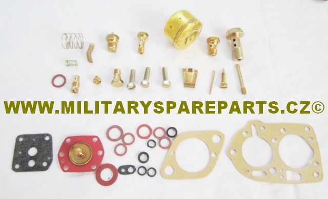 WWW.MILITARYSPAREPARTS.CZ SADA K OPRAVĚ KARBURÁTOR SOLEX VELKÁ